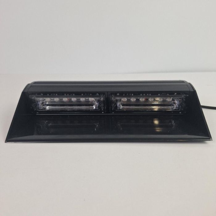 Стробоскоп мигалка під лобове скло 25 см 12 led синій червоний