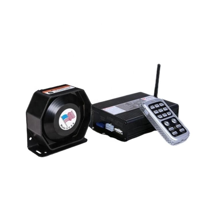 Сирена, гучномовець СГУ 12v 200w BT 18 тонів, Рупор AS920 + мікрофон, мегафон, блютуз пульт із зарядкою