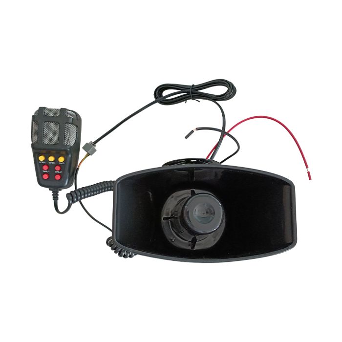 Спецсигнал СГУ із записом звуку 12v 100w "POLICE SIREN 8100" (Рупор, мікрофон, сирена 3 сигнали)