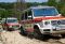 Світлоакустична панель синя товщиною 12 см на дах автомобіля проблисковий маячок 120 см