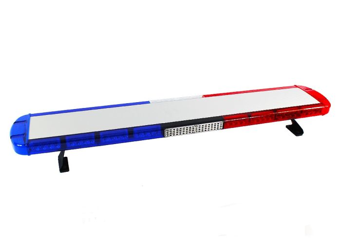 Мигалка 120см на дах автомобіля з вбудованим СГП синьо-червона
